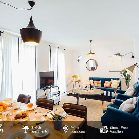 Апартаменты Stunning And Colorful- 4Bd 2Bth- Santa Cruz Севилья Экстерьер фото